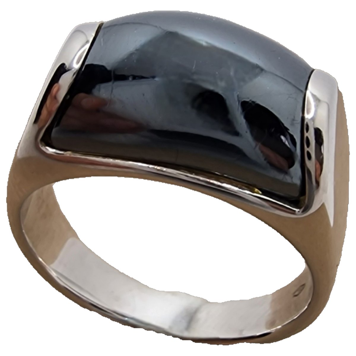 Tronchetto white gold ring