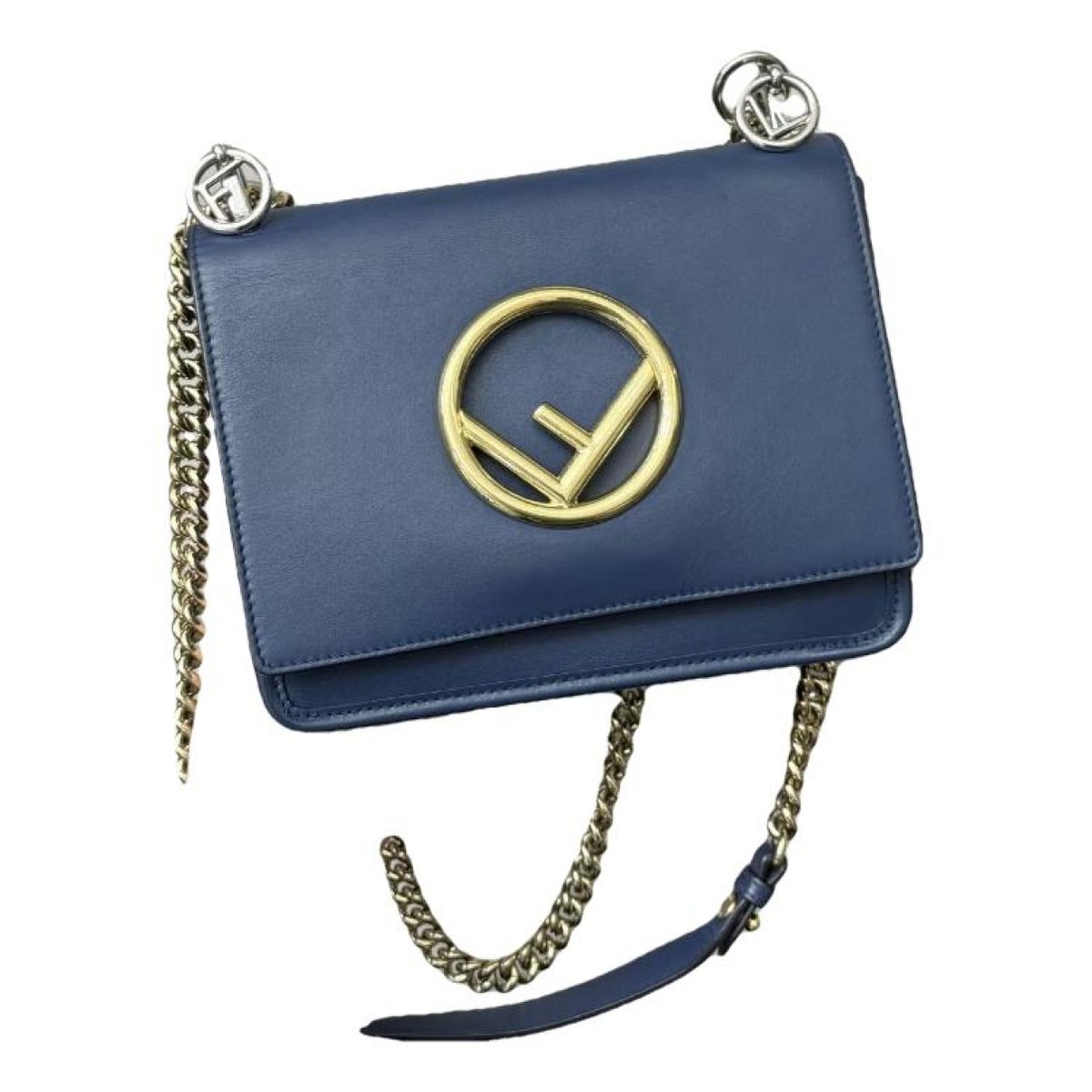 Kan I Logo leather handbag