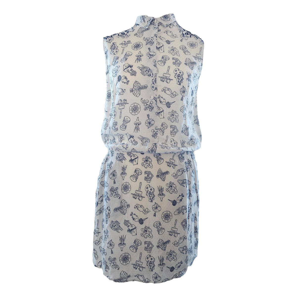Spring Summer 2020 silk mini dress