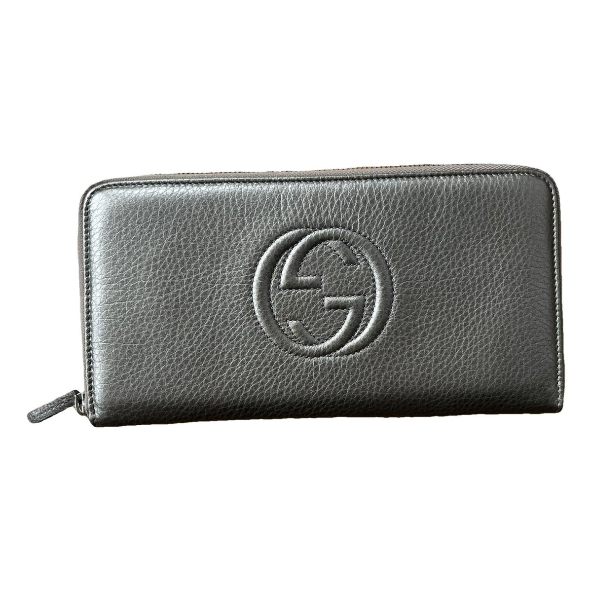 Soho leather clutch bag