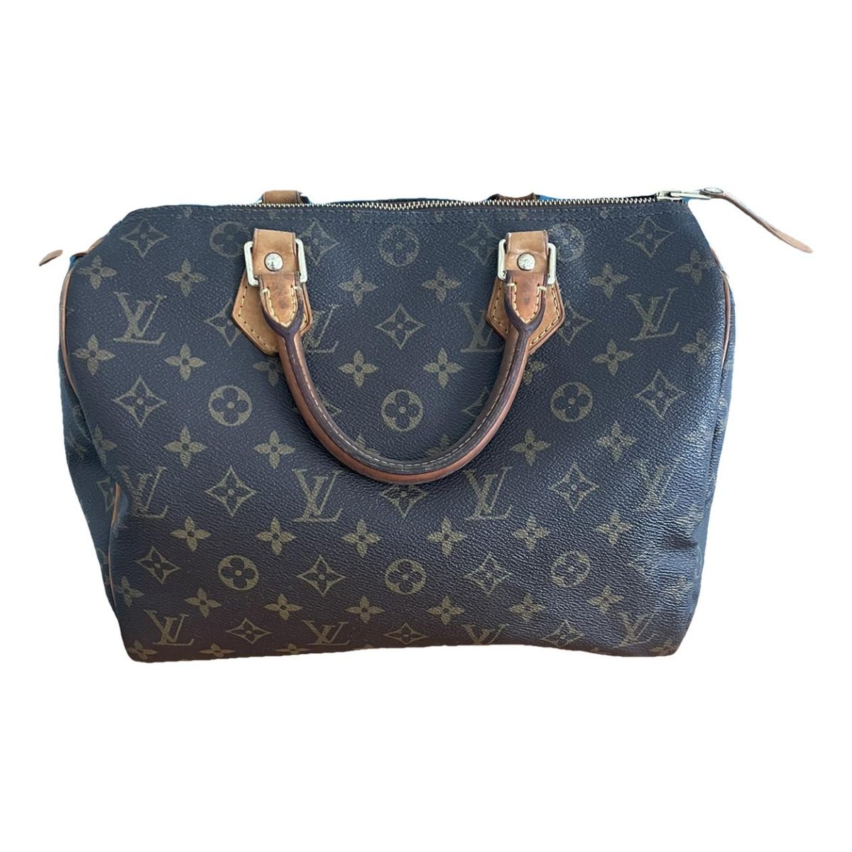 Speedy leather handbag