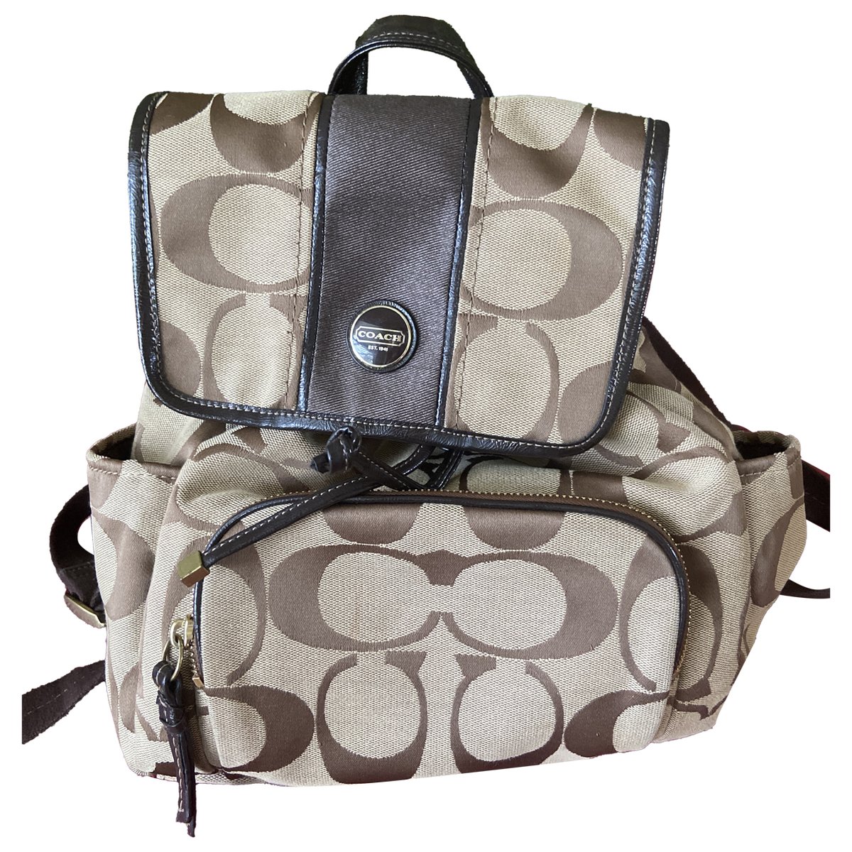 Campus cloth backpack