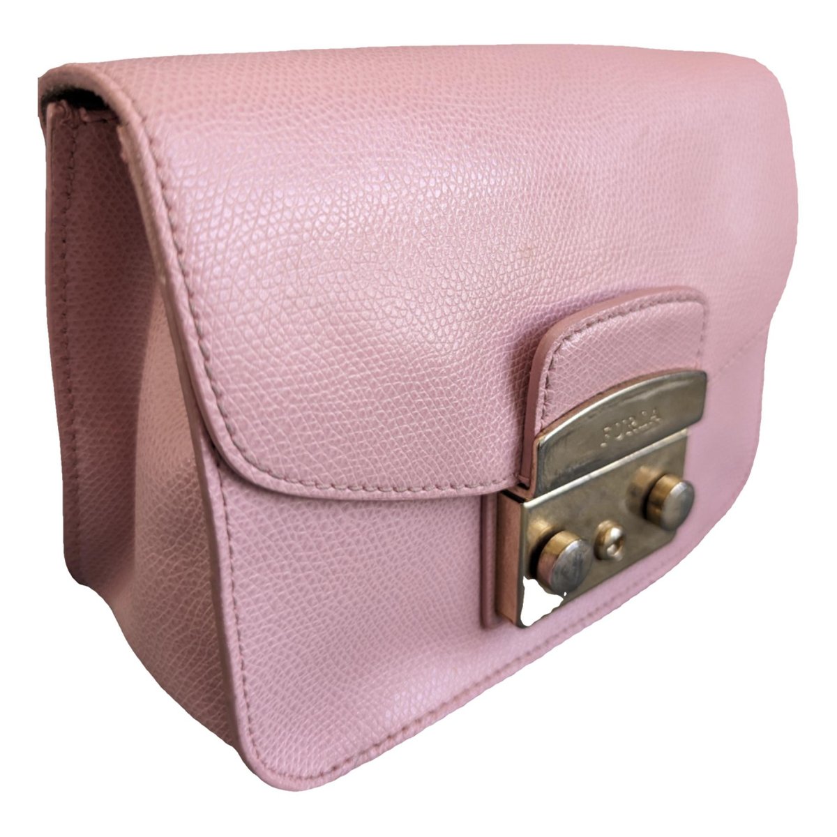 Metropolis leather crossbody bag