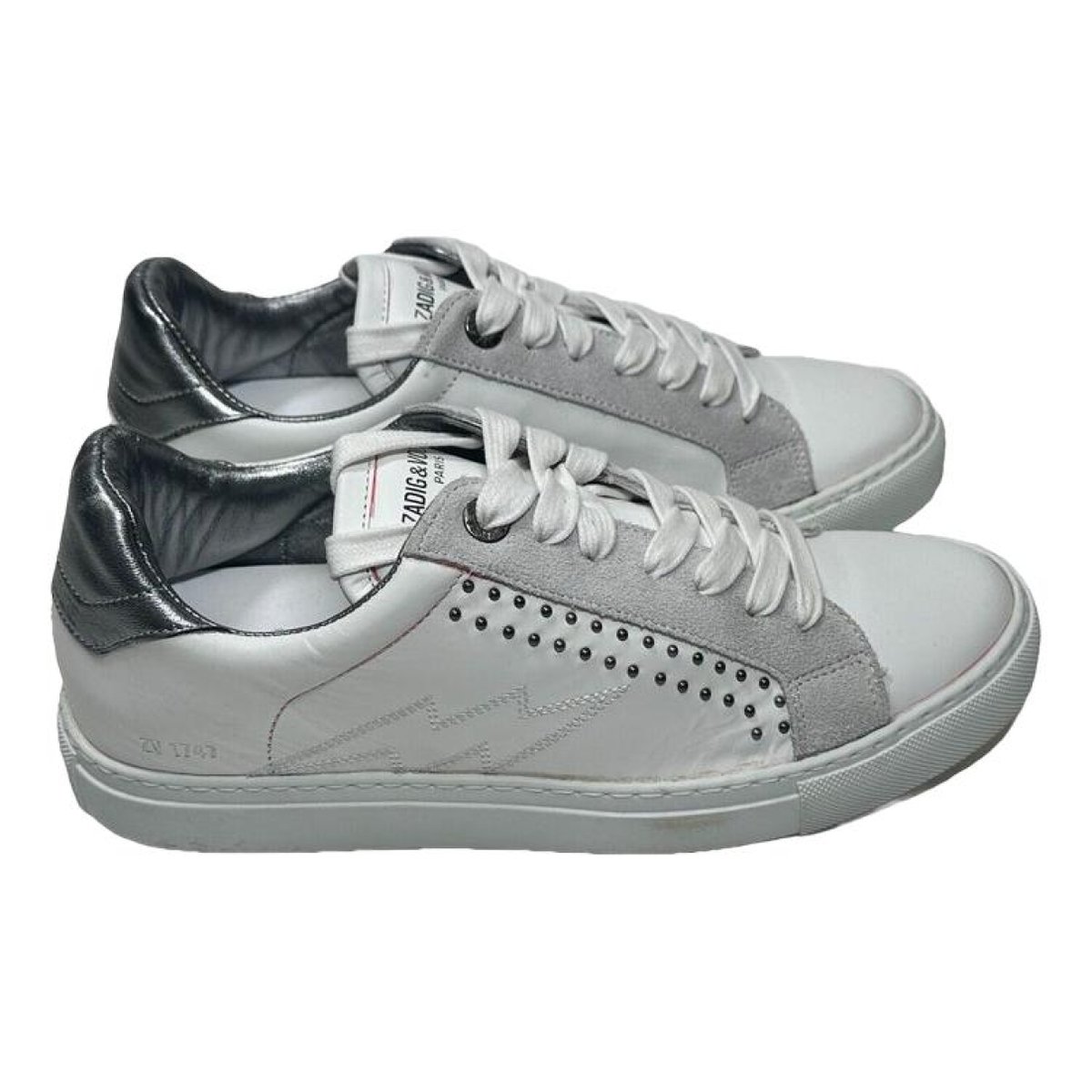 ZV1747 Flash leather trainers