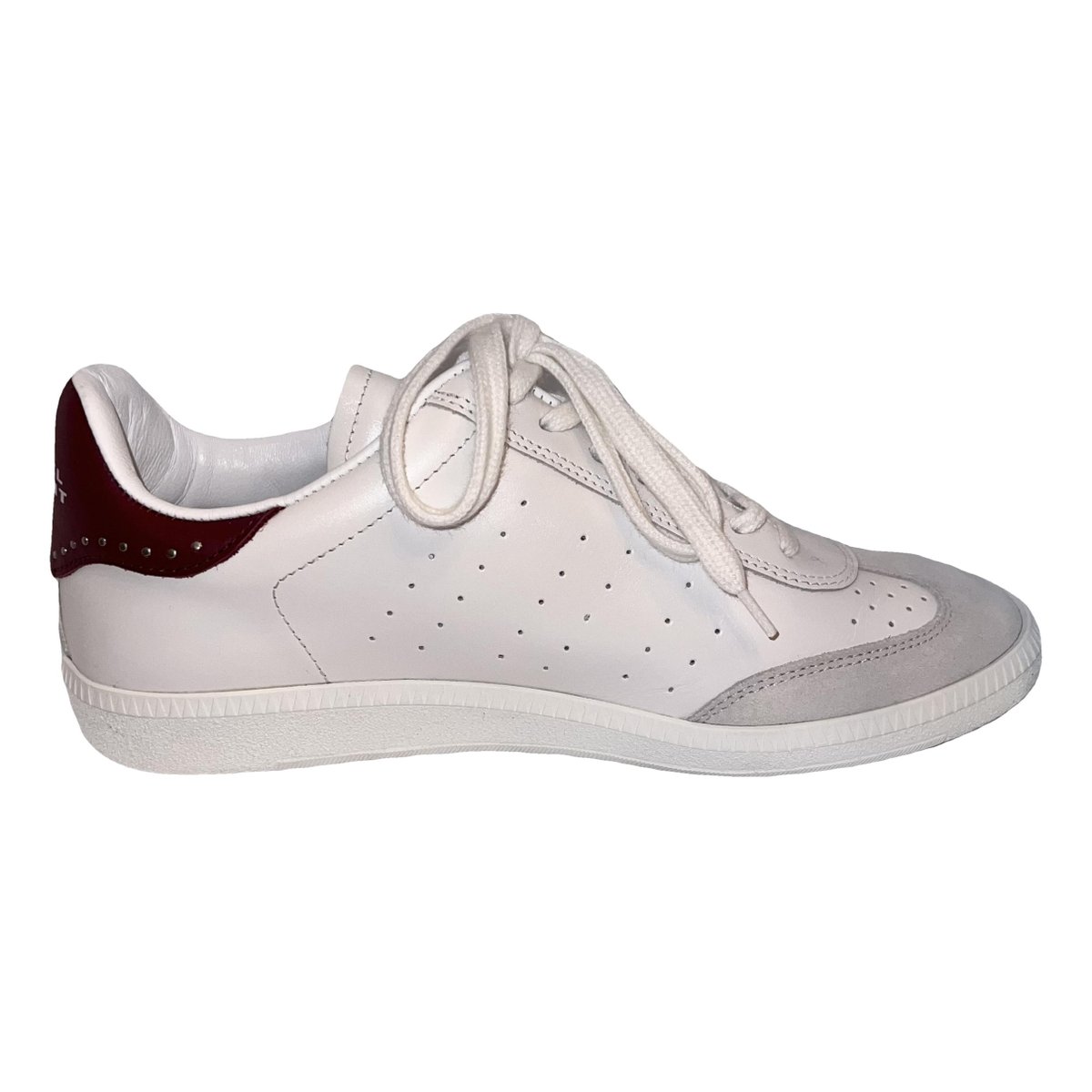 Bryce leather trainers