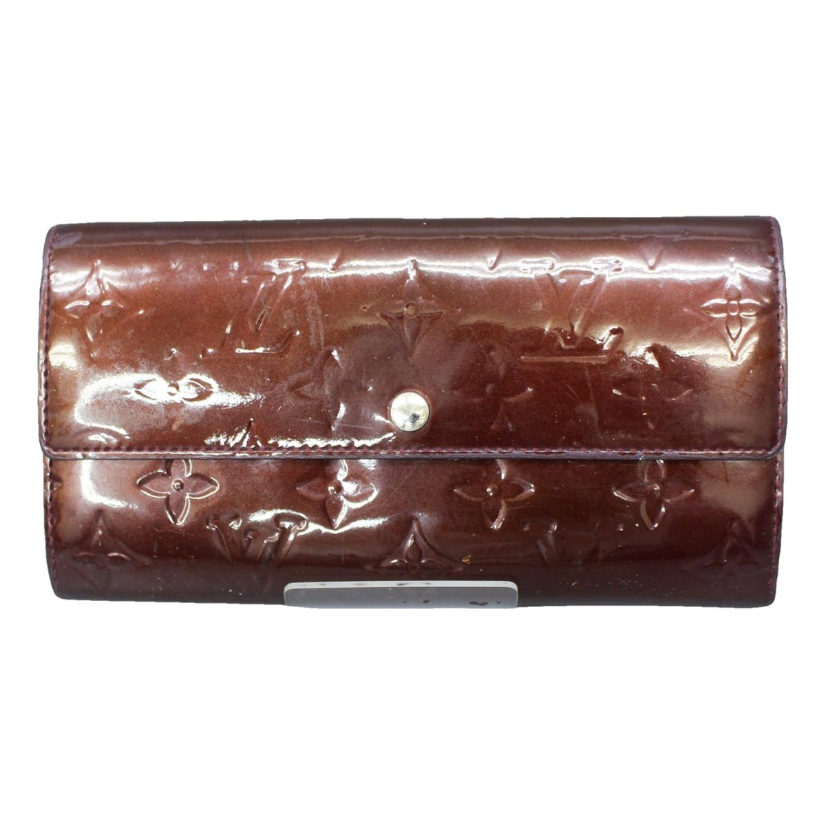 Jeanne patent leather purse
