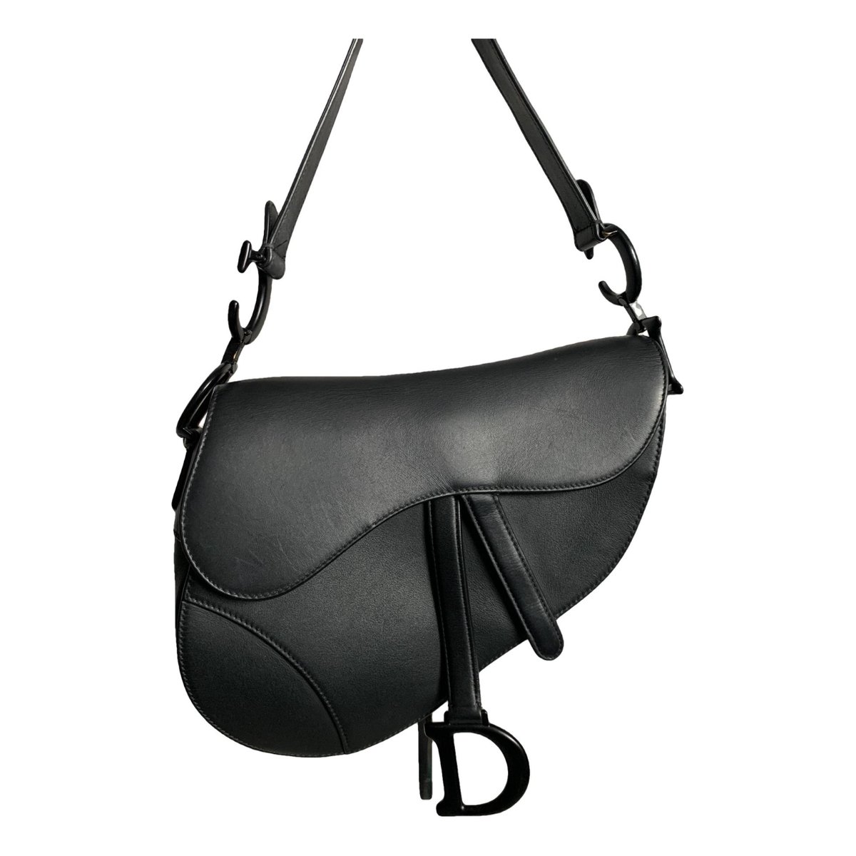 Saddle leather handbag