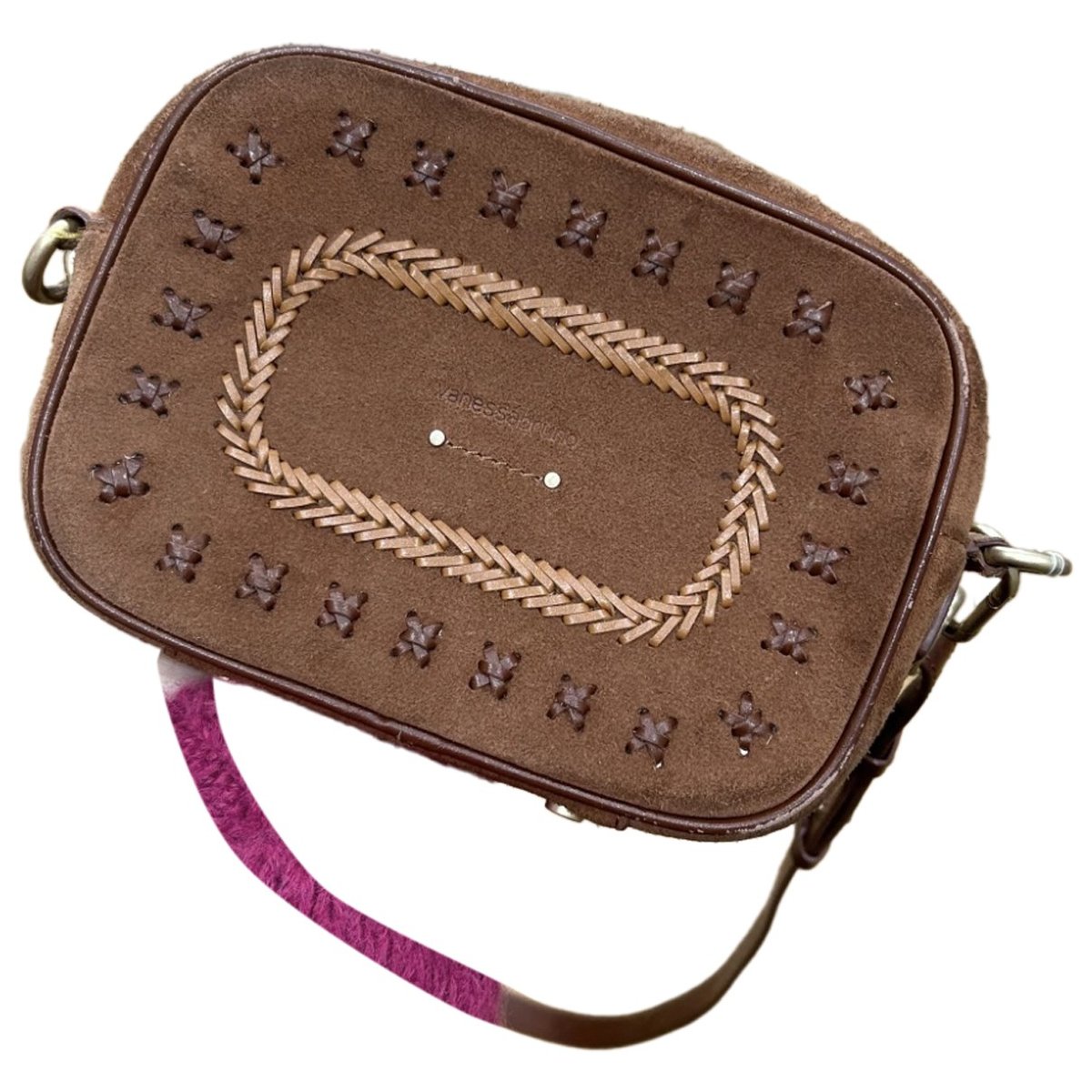 Leather crossbody bag