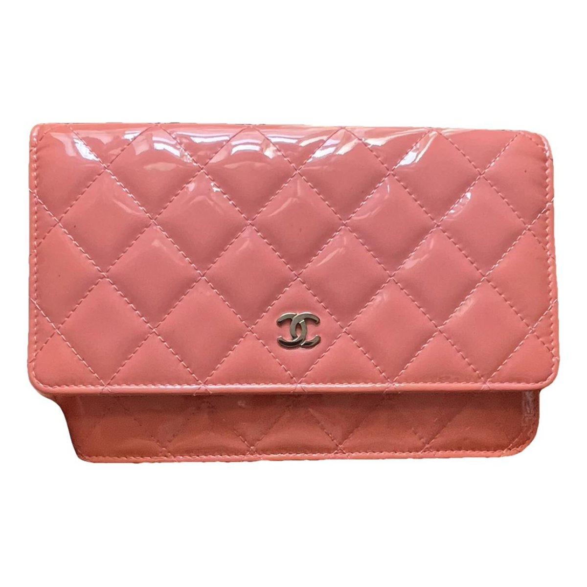 Trendy CC Wallet on Chain leather crossbody bag