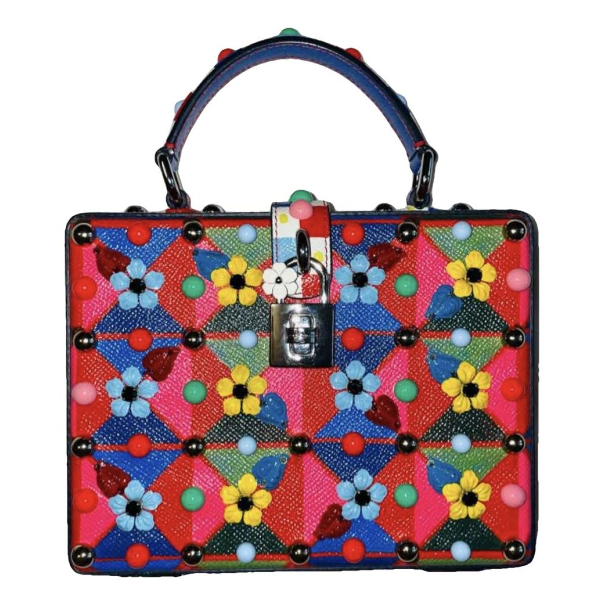 Dolce Box leather handbag