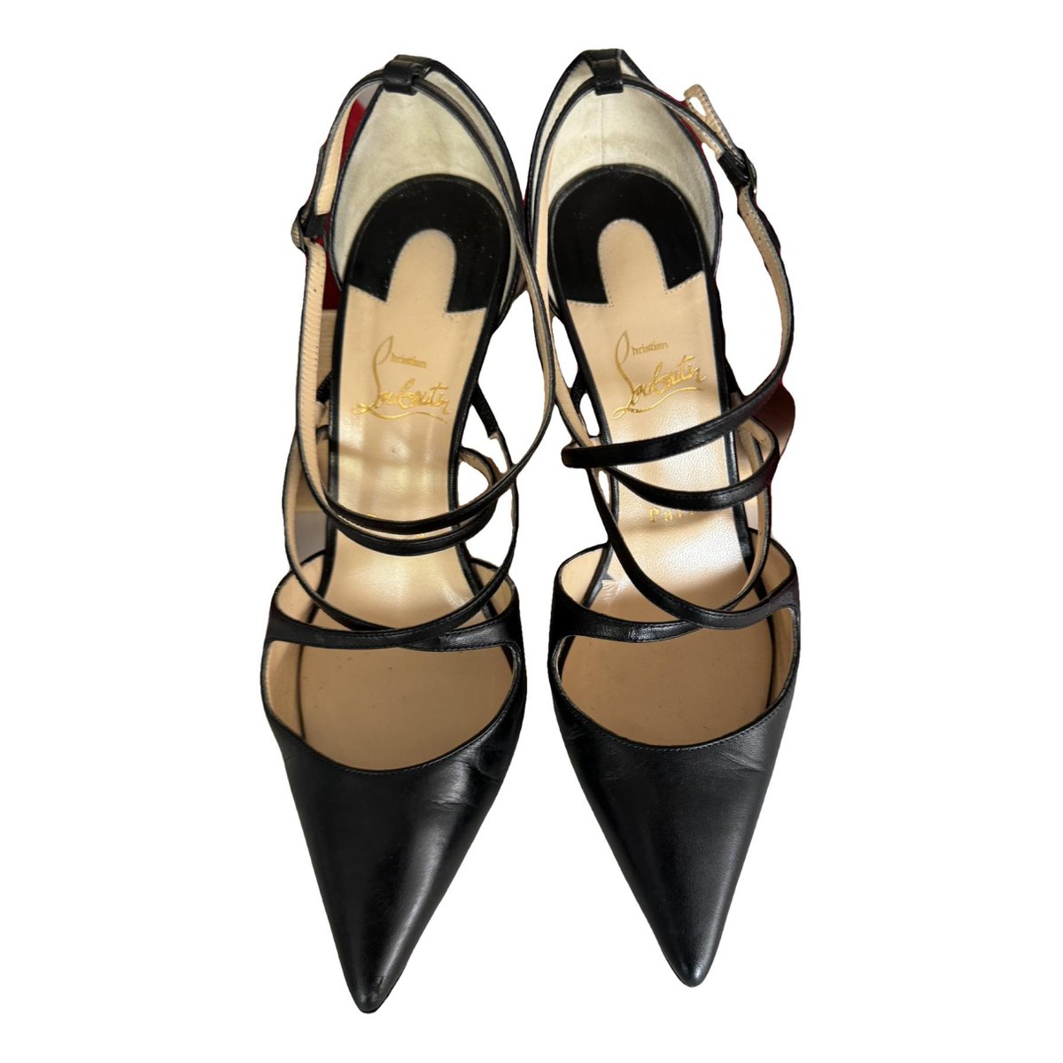 Fliketta leather heels