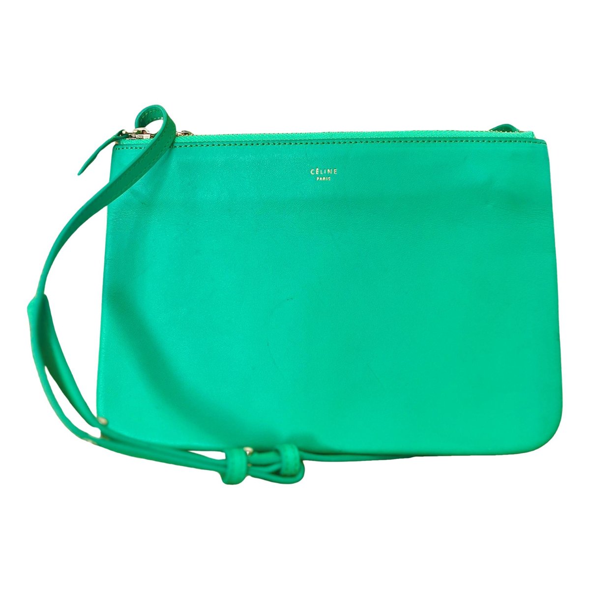Trio leather crossbody bag