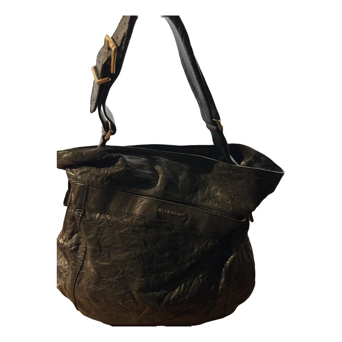 Georges V leather handbag
