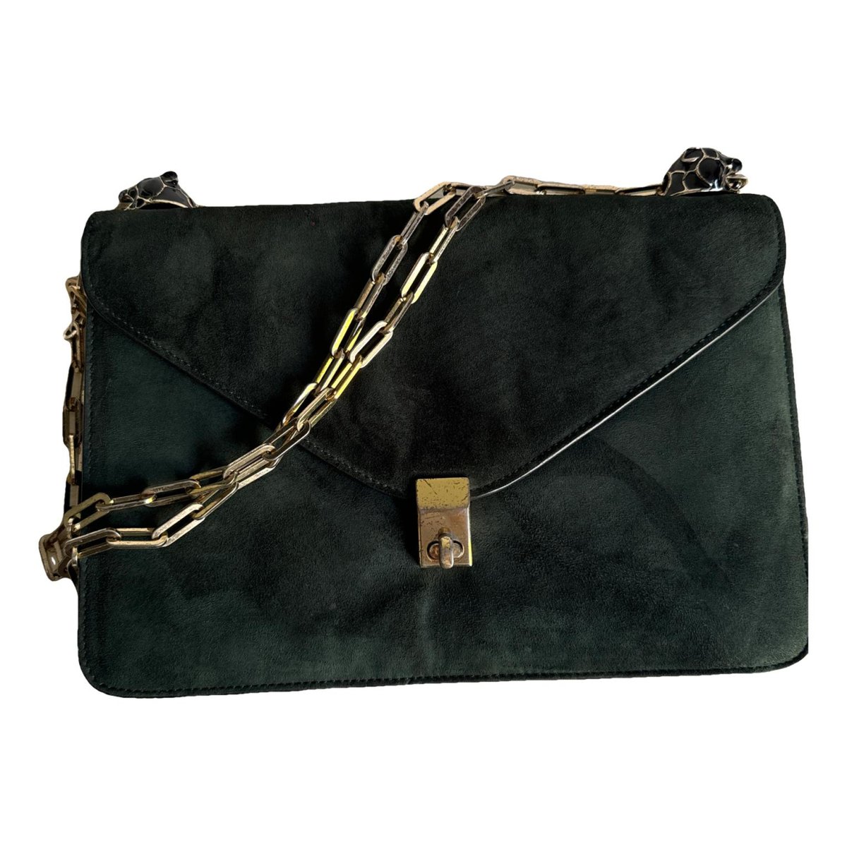 Panther bag leather handbag