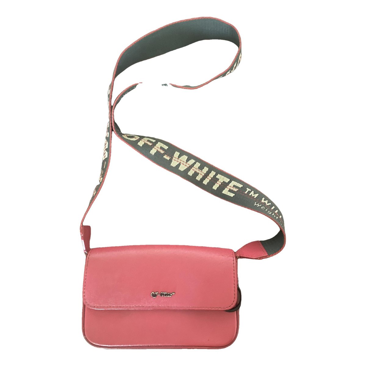 Binder leather crossbody bag