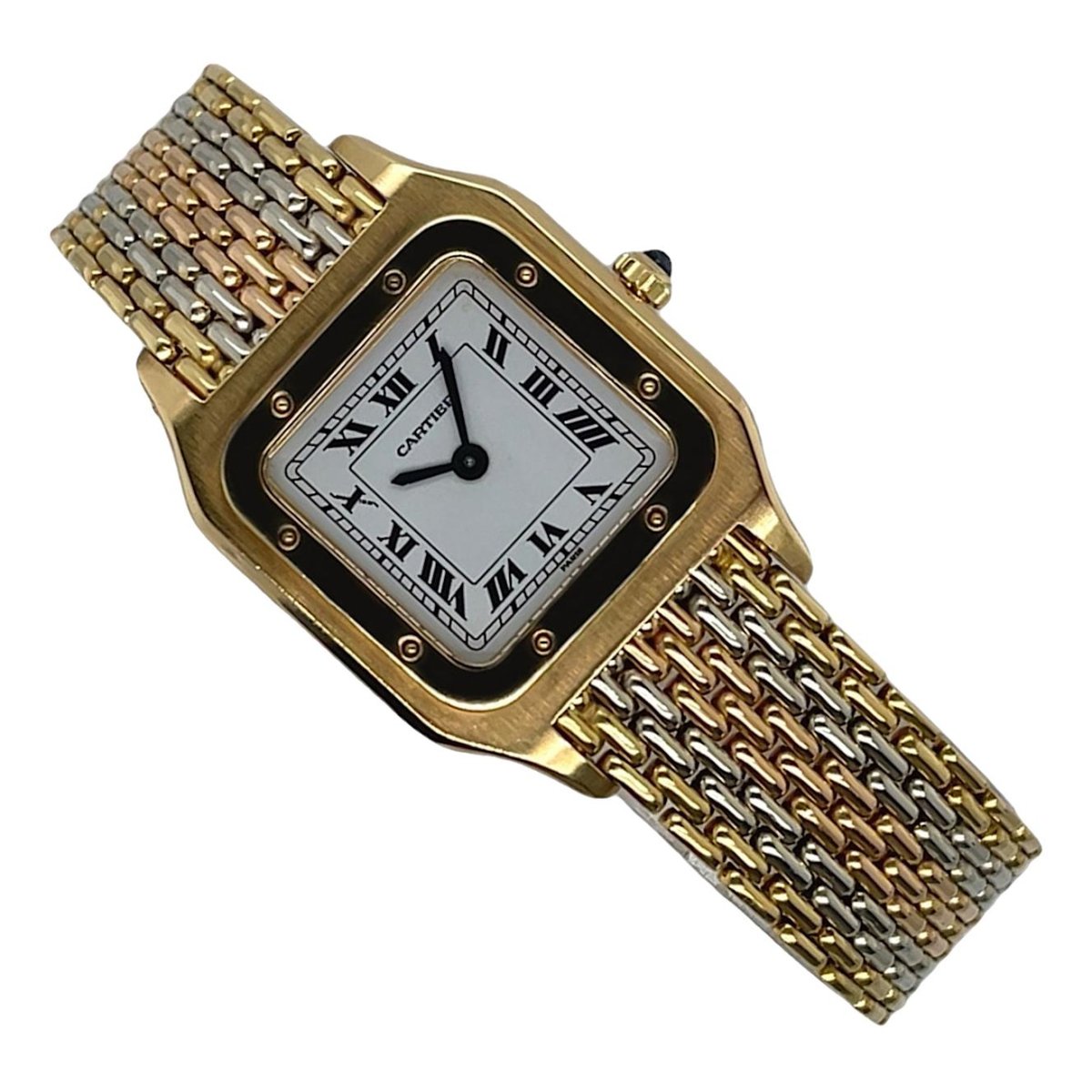 Santos Dumont yellow gold watch