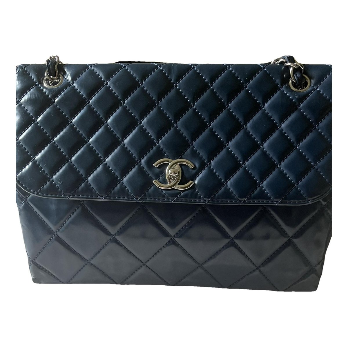 Trendy CC Flap vinyl handbag