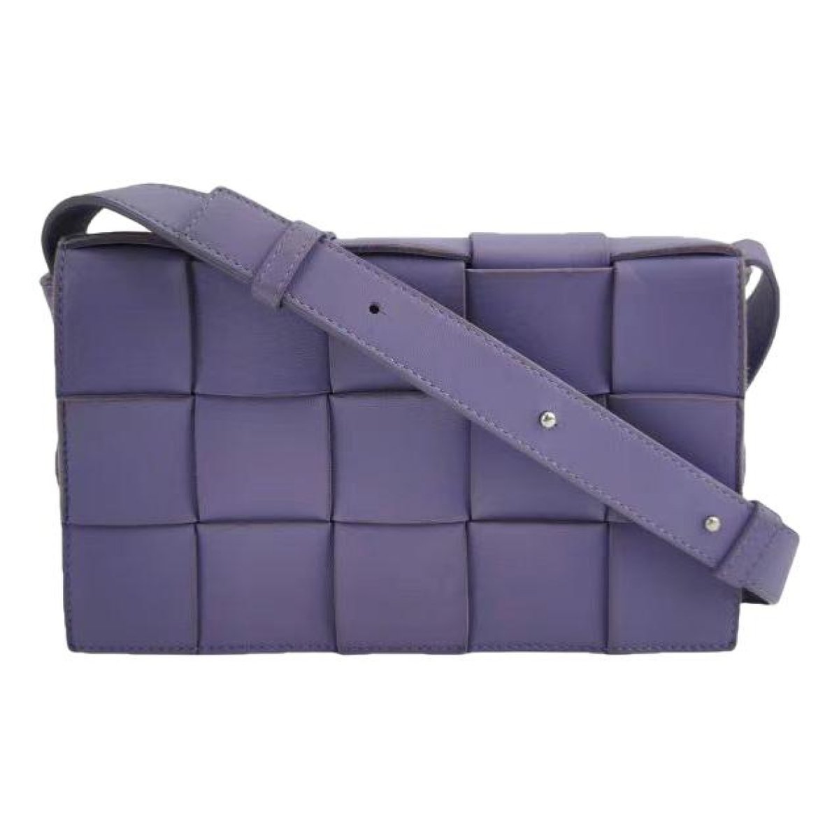 Cassette leather handbag