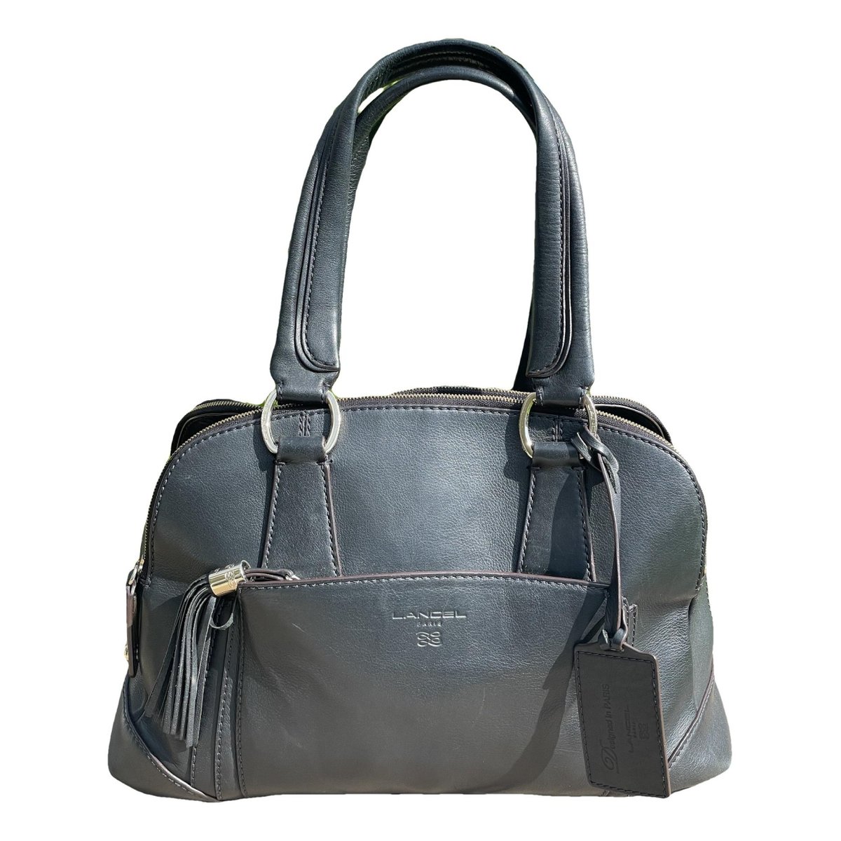 Mademoiselle Adjani leather handbag
