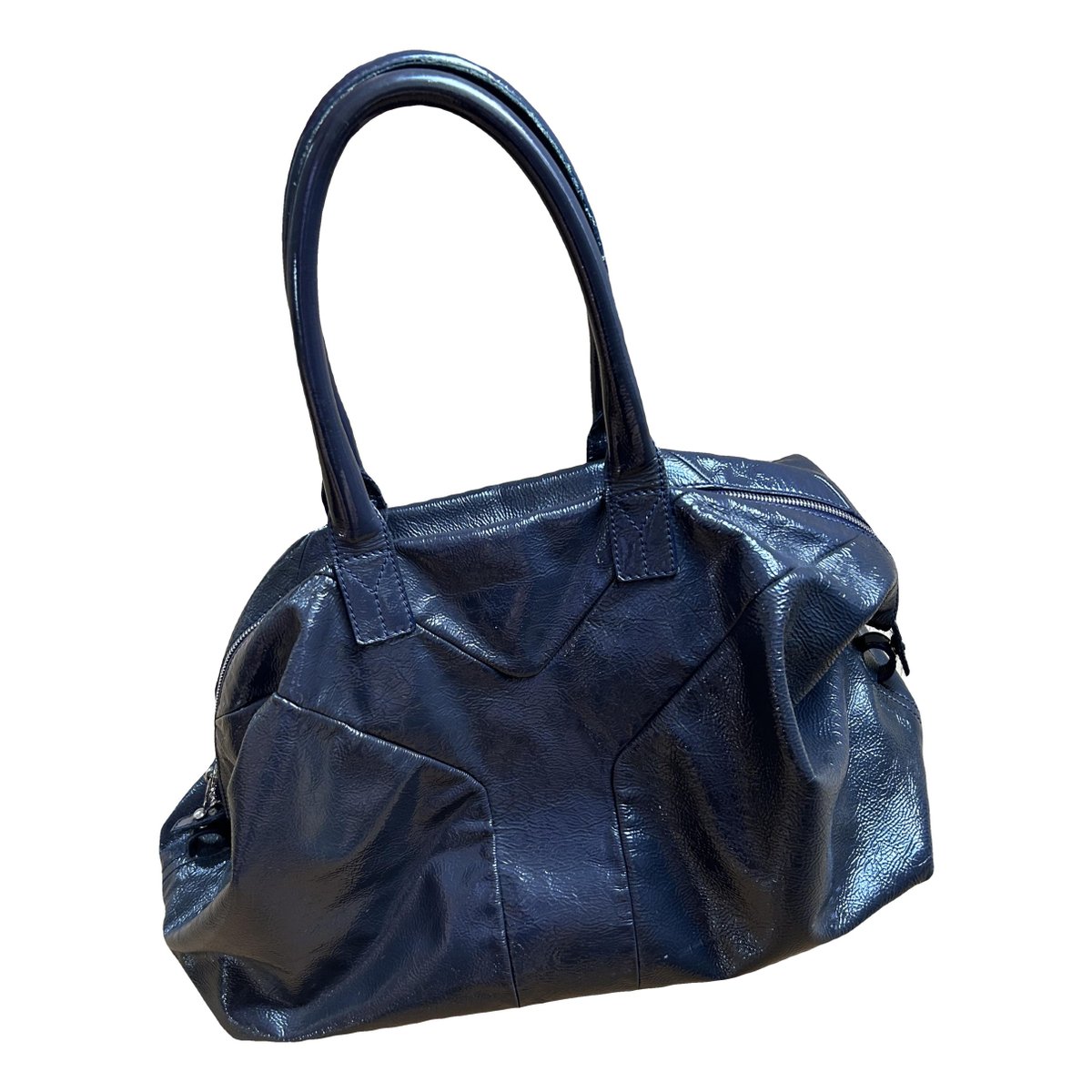 Easy patent leather handbag