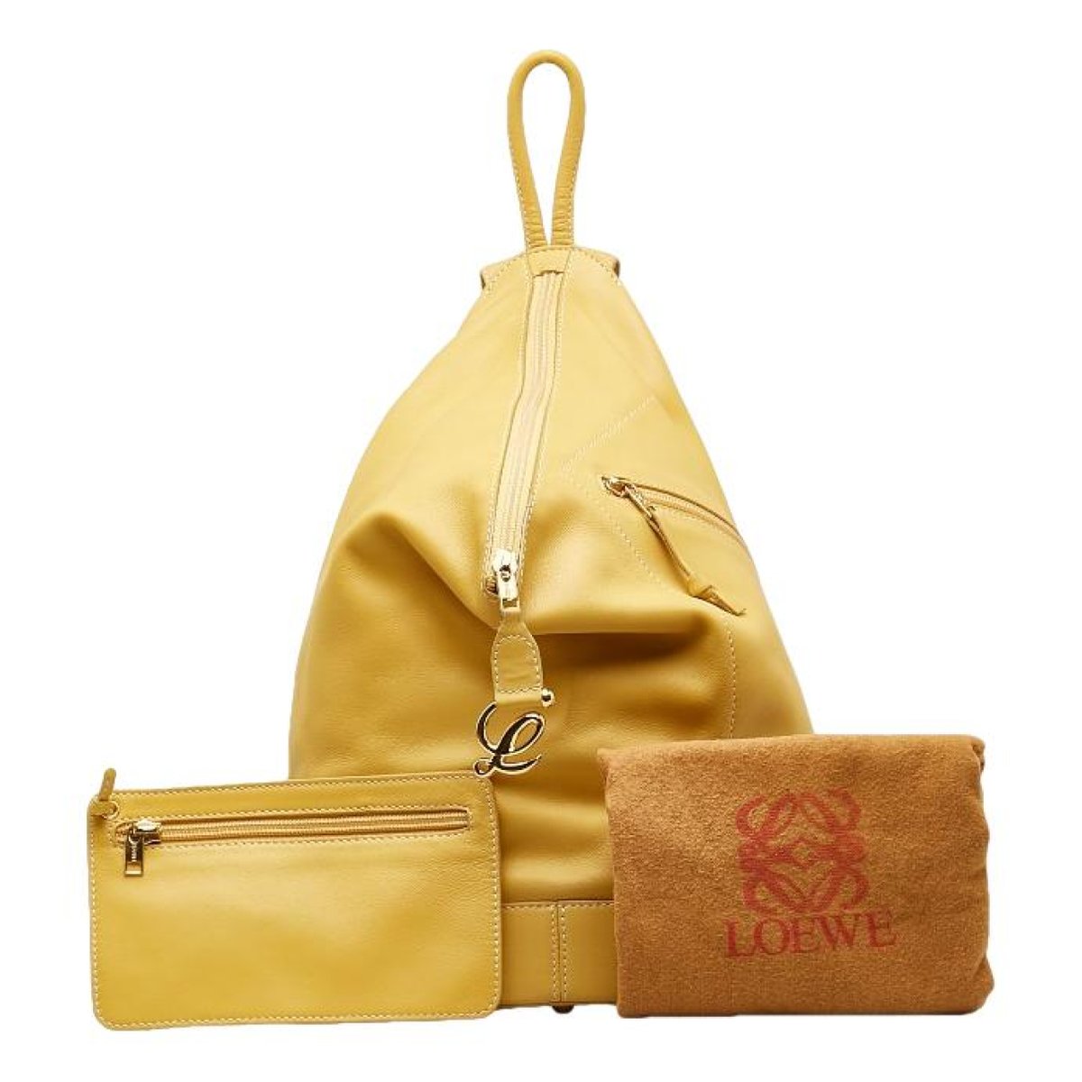 Anton leather backpack