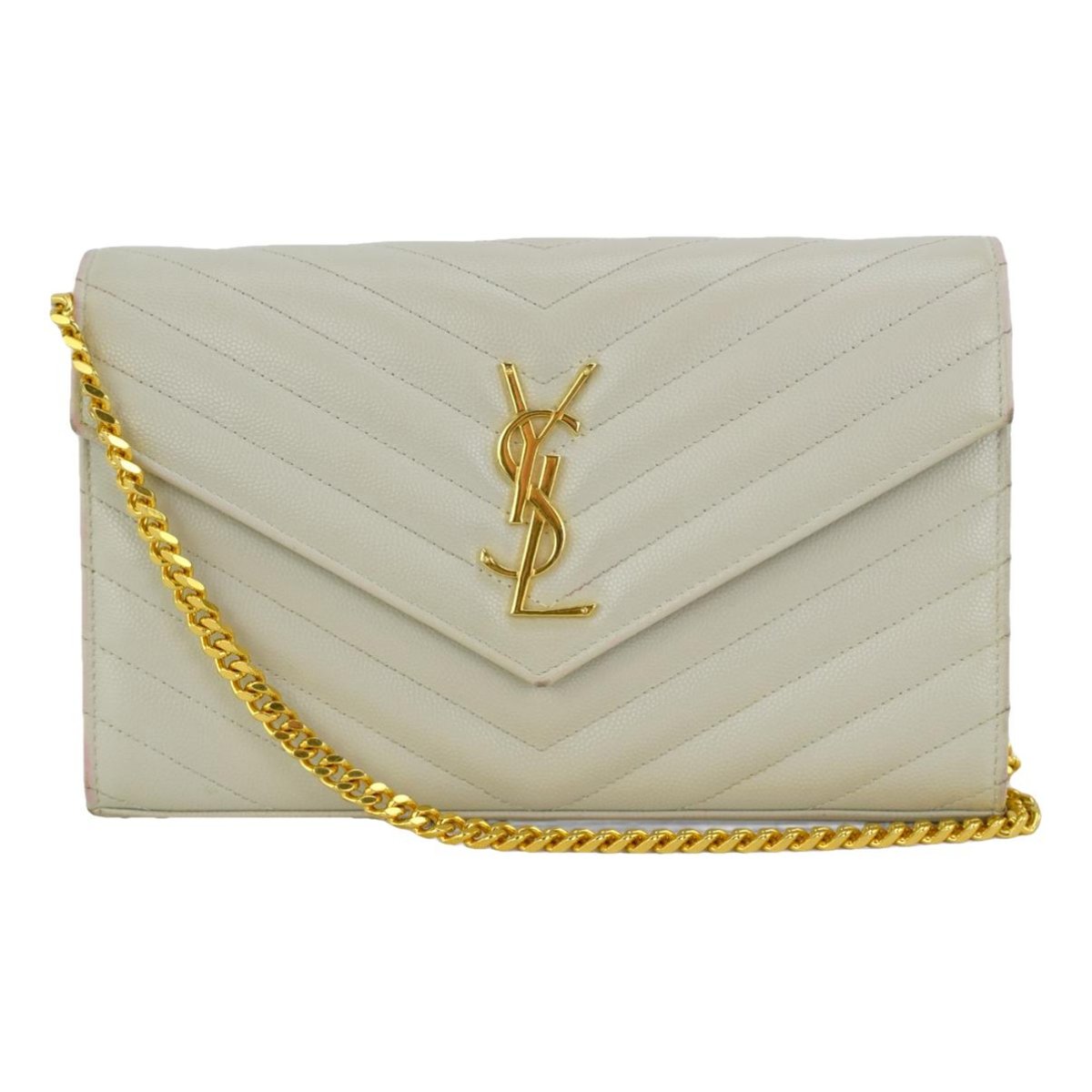 Portefeuille enveloppe leather handbag
