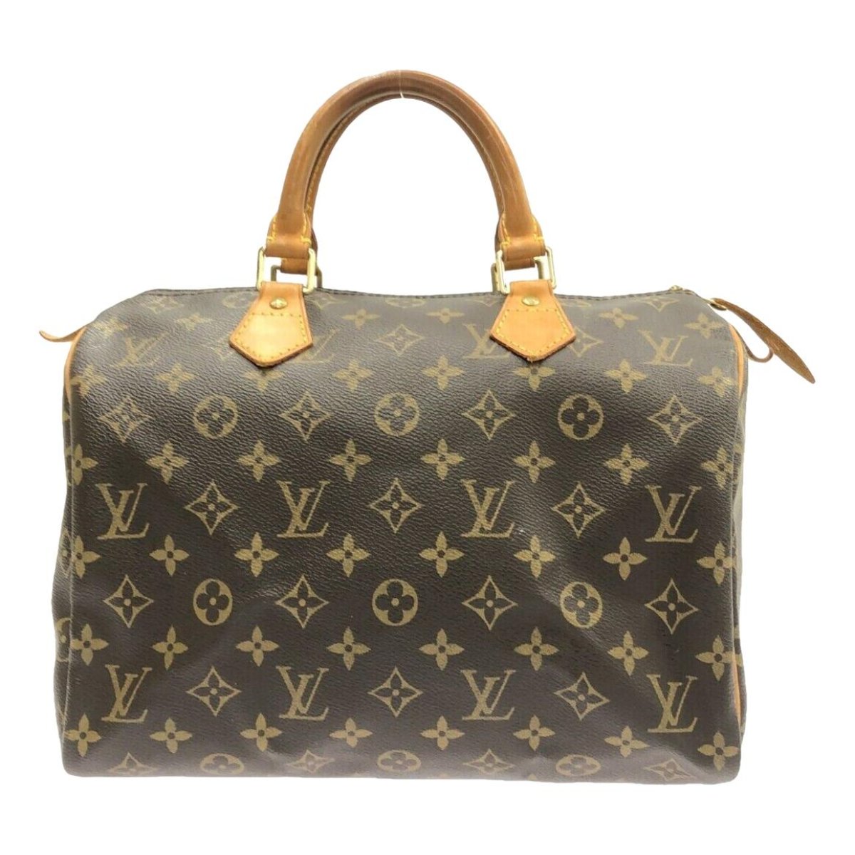 Speedy leather handbag