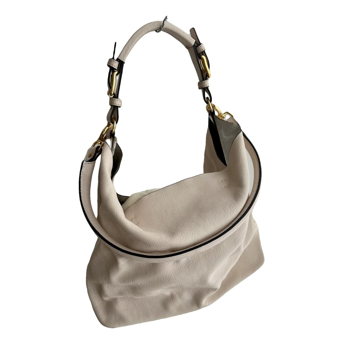 Moon leather tote