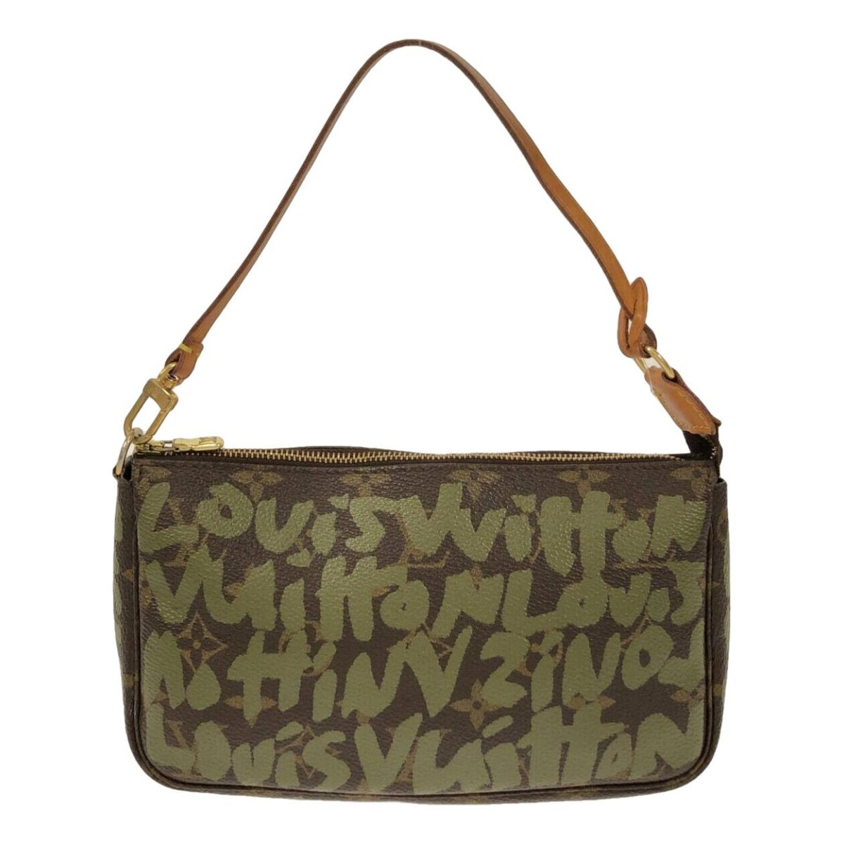 Pochette Accessoire leather handbag