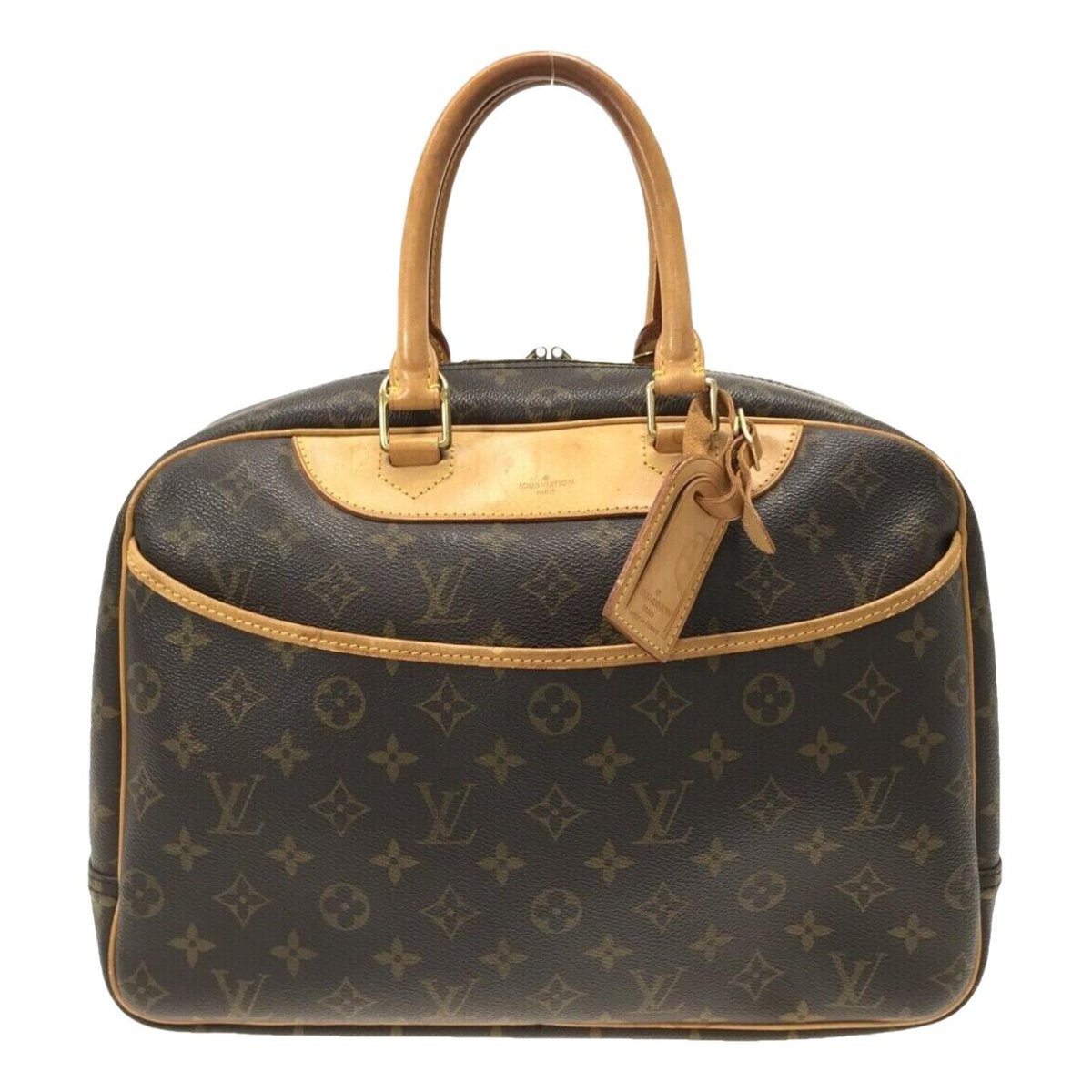 Deauville leather handbag