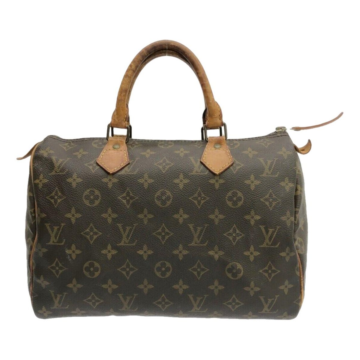 Speedy leather handbag