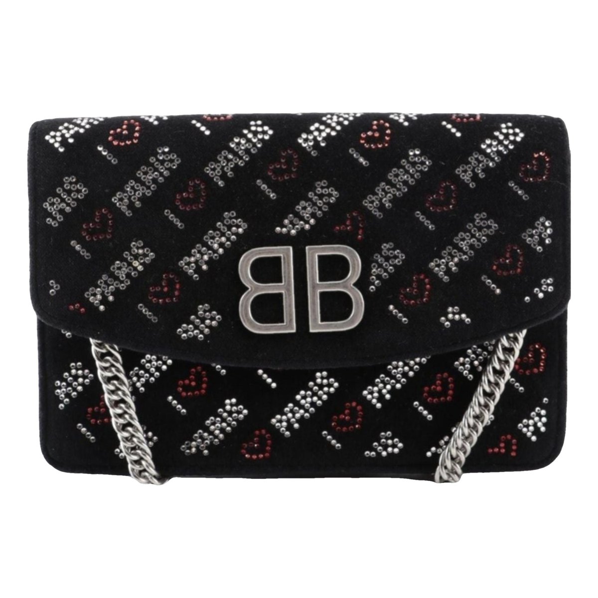 Wallet On Chain B velvet handbag