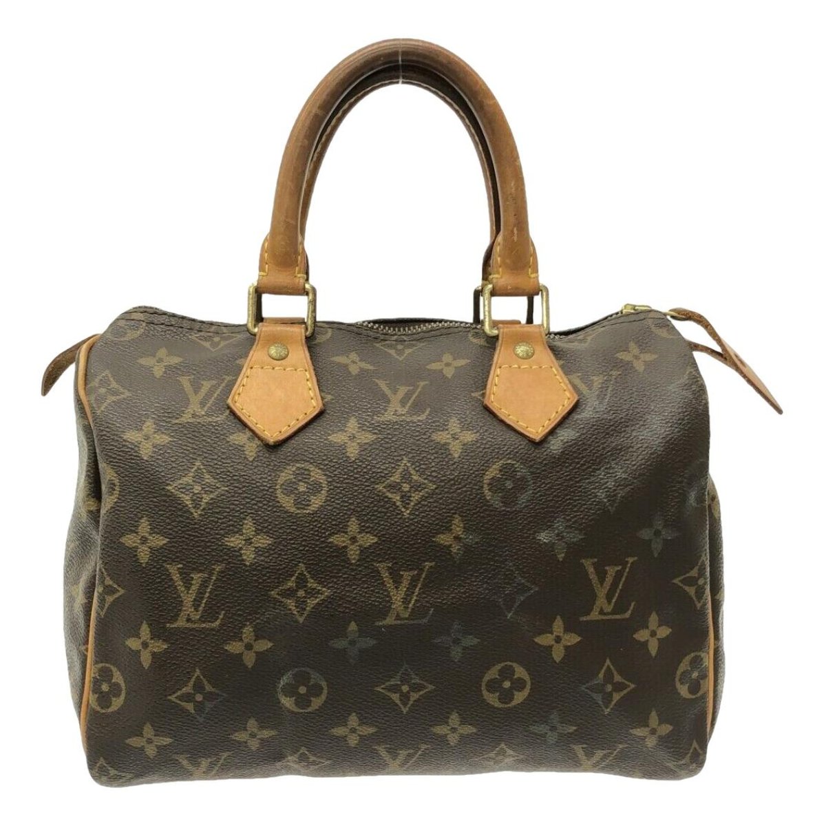 Speedy leather handbag