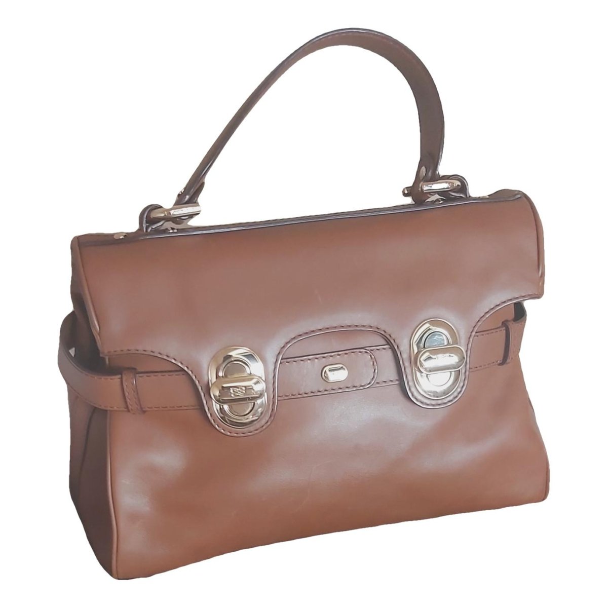 L'Angèle leather handbag
