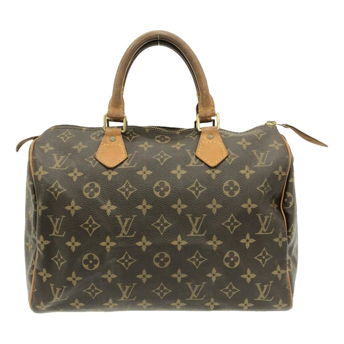 Speedy leather handbag