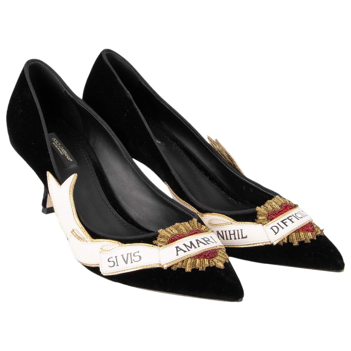 Lori velvet heels