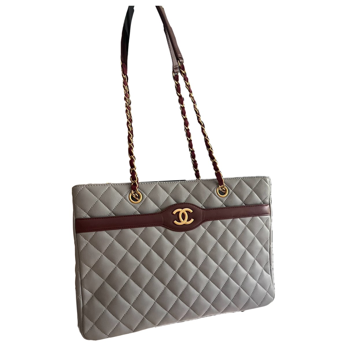 Classic CC Shopping leather tote