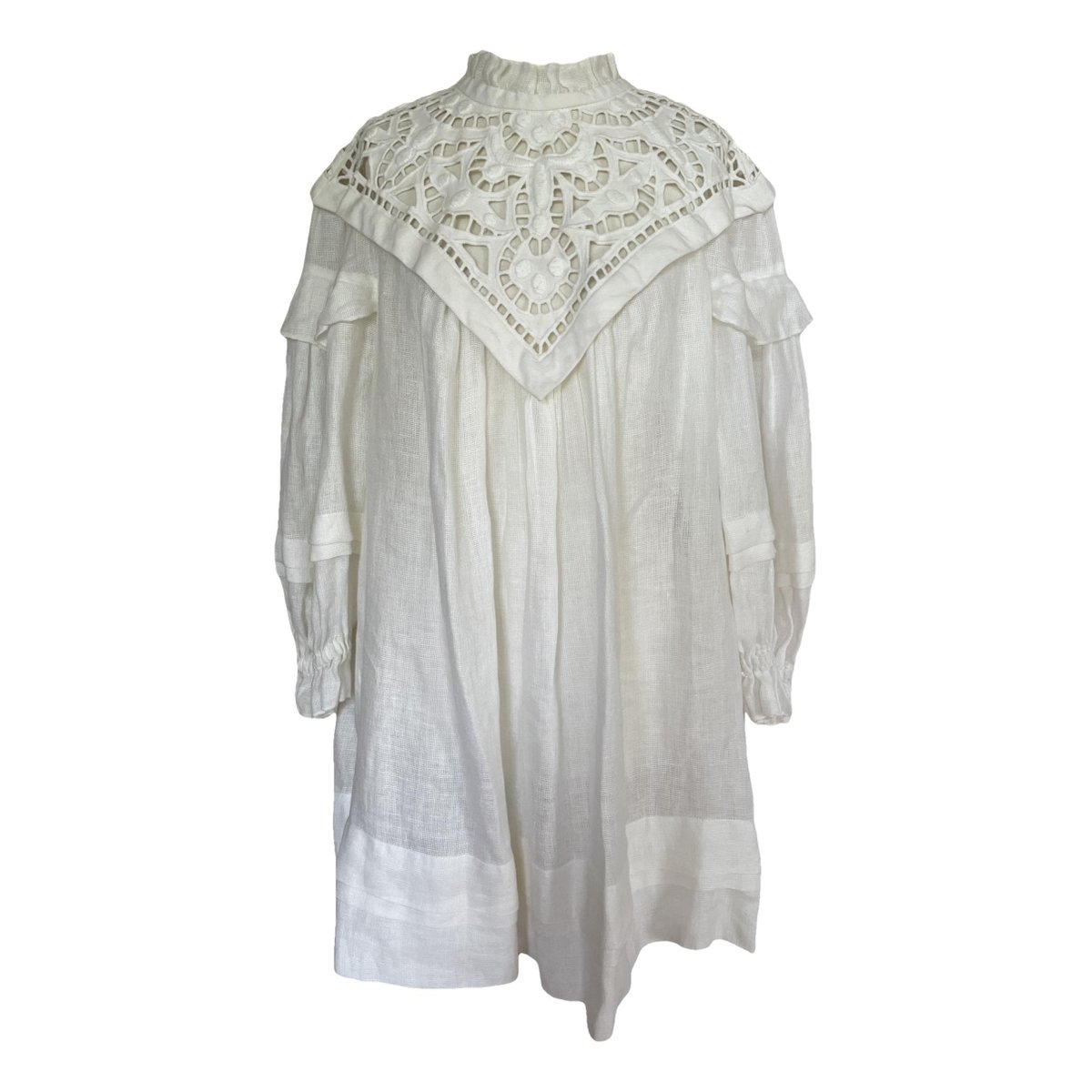 Galia linen mini dress