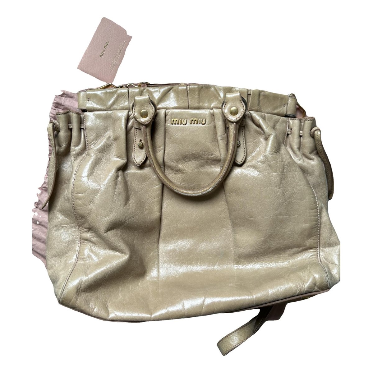 Vitello leather handbag