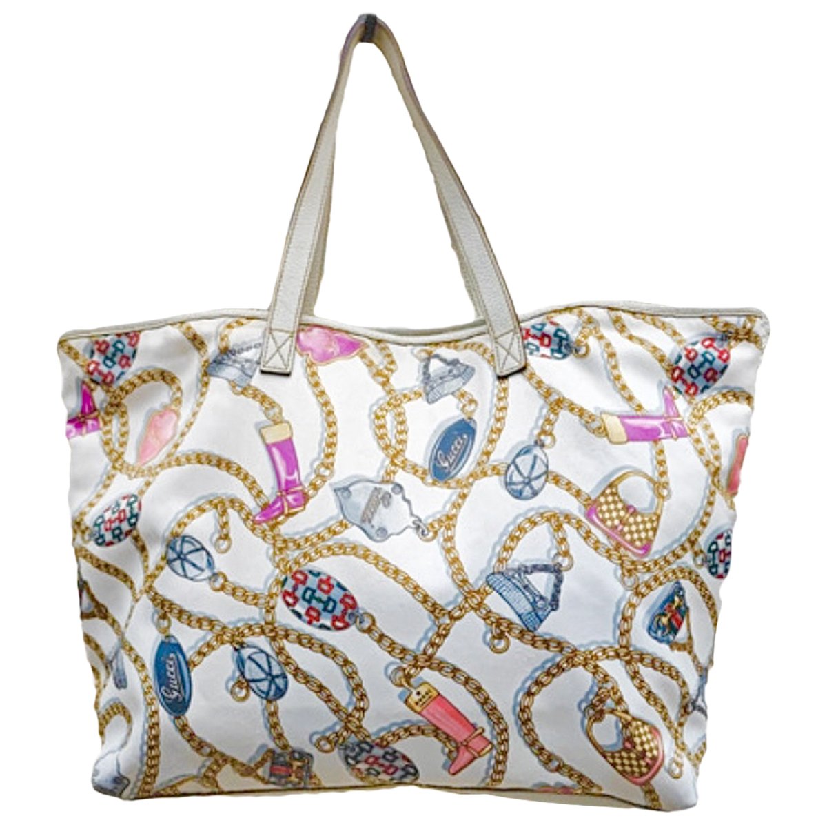 Charmy silk tote