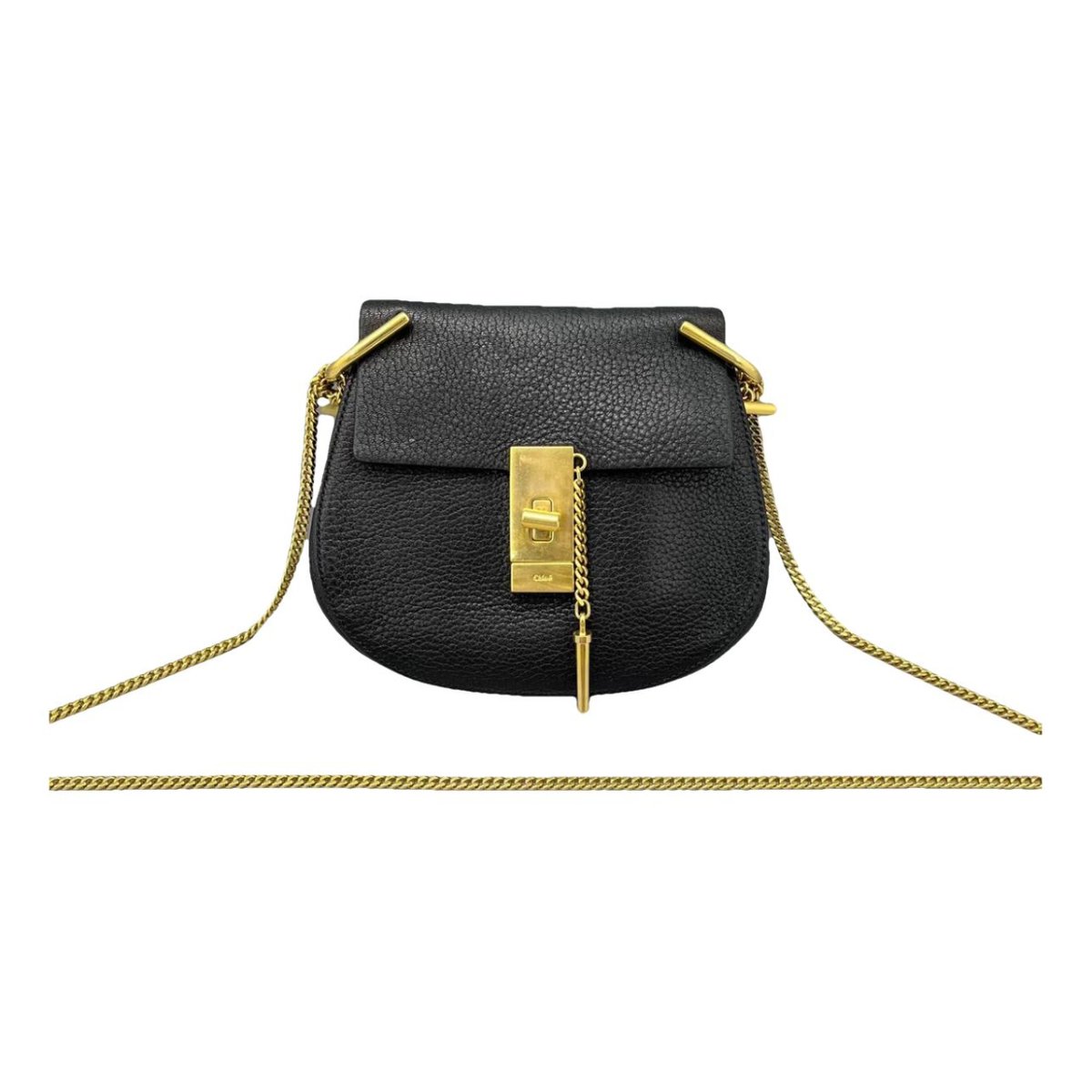 Drew leather crossbody bag