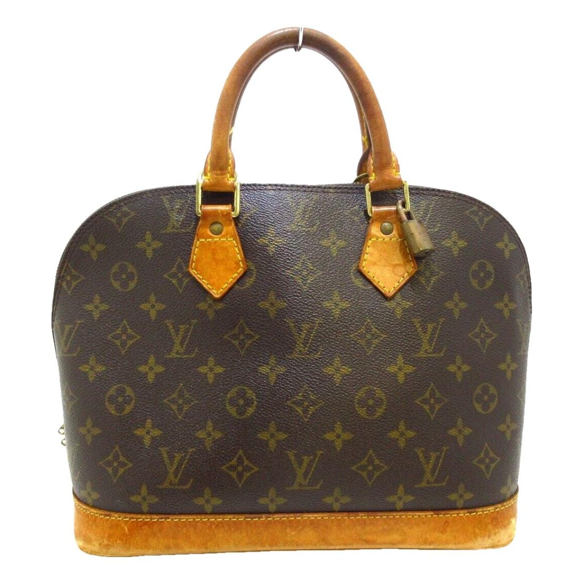 Alma leather handbag