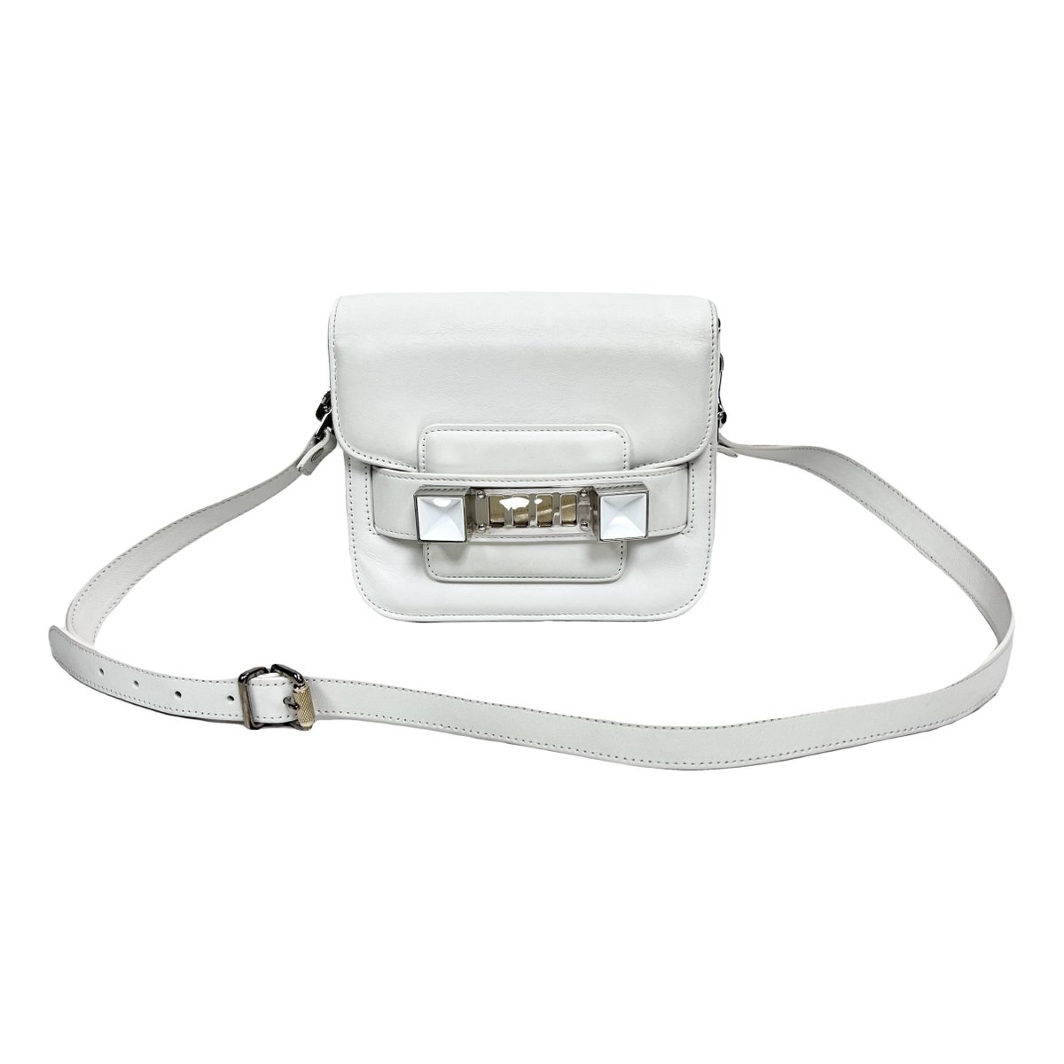 PS11 leather crossbody bag