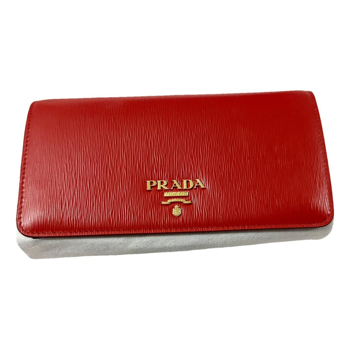 Light Frame leather clutch bag