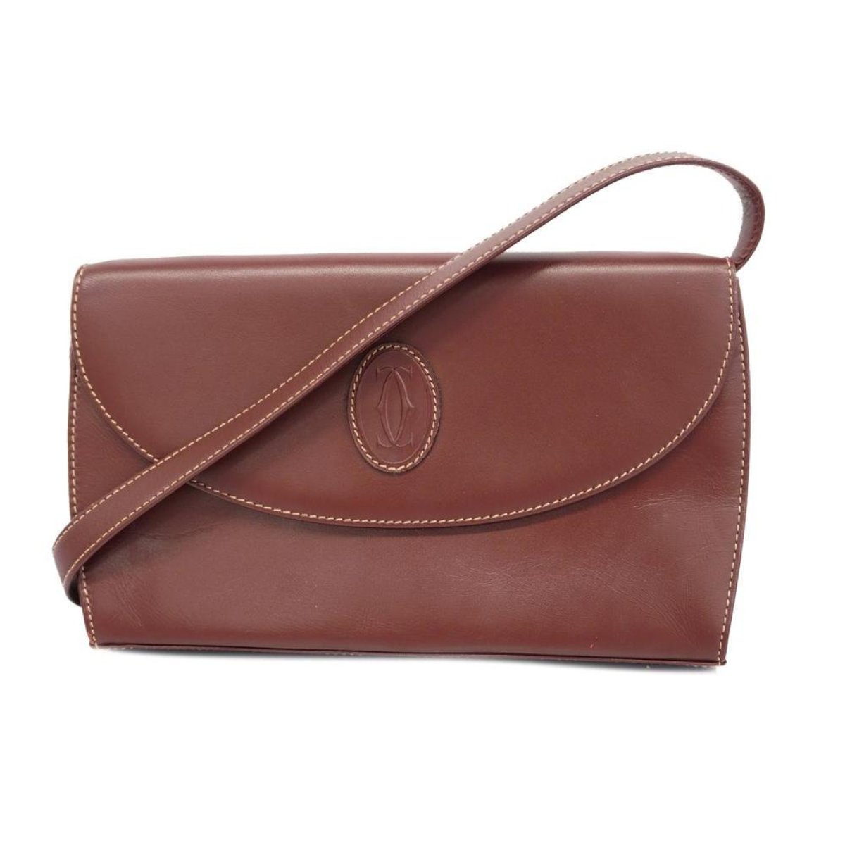 C leather handbag