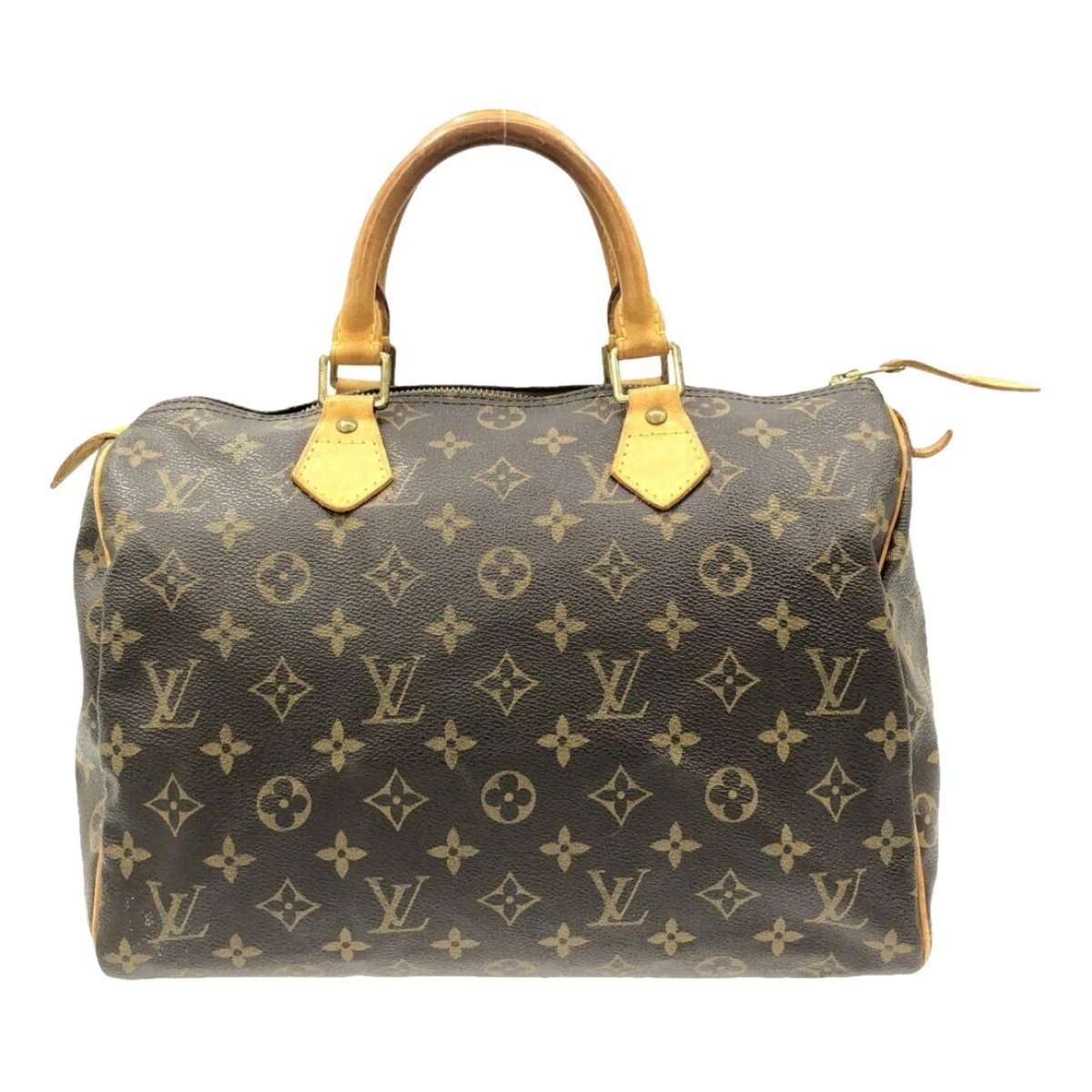 Speedy leather handbag