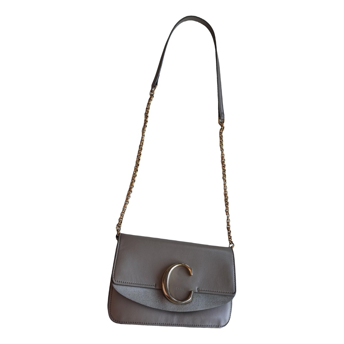 C leather handbag