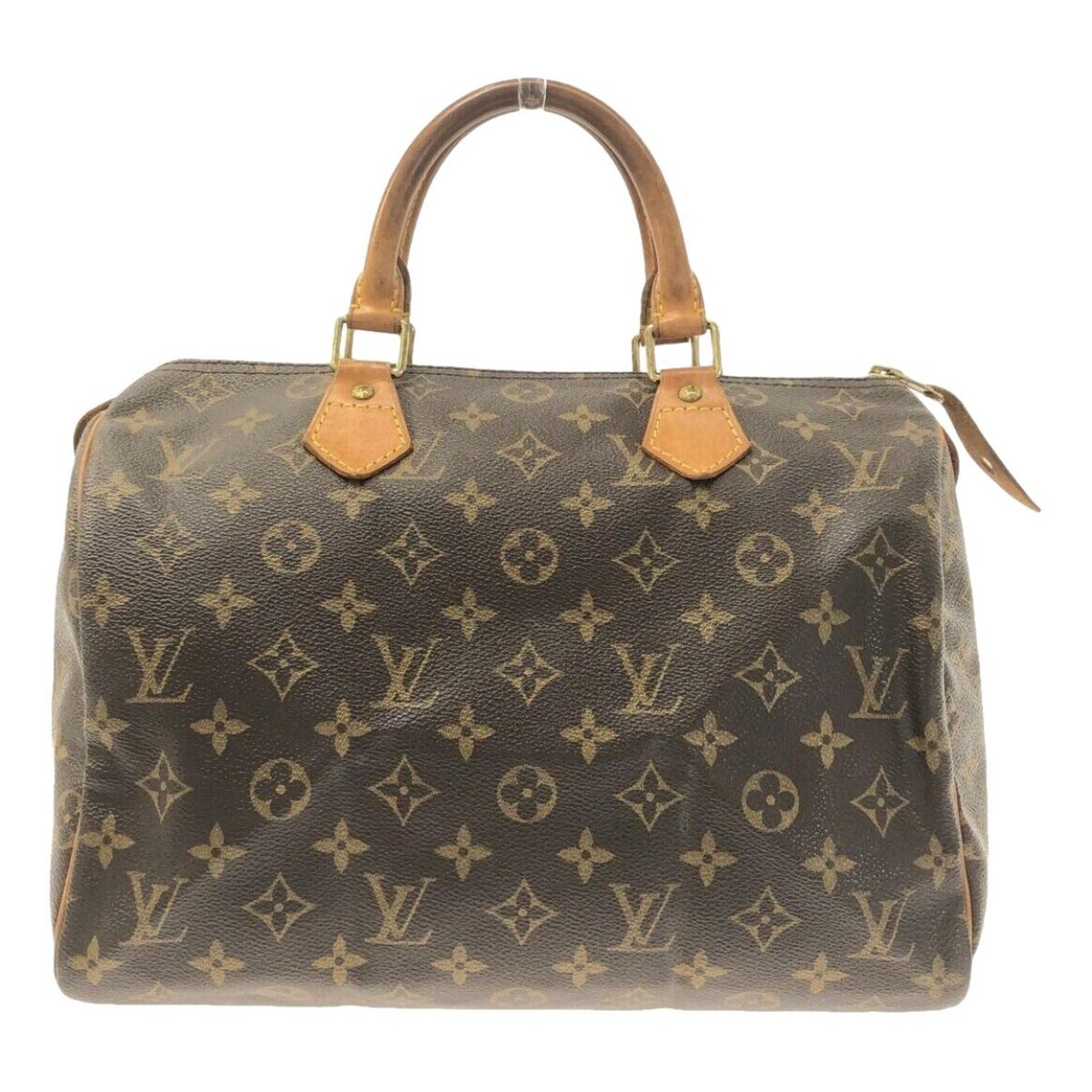 Speedy leather handbag