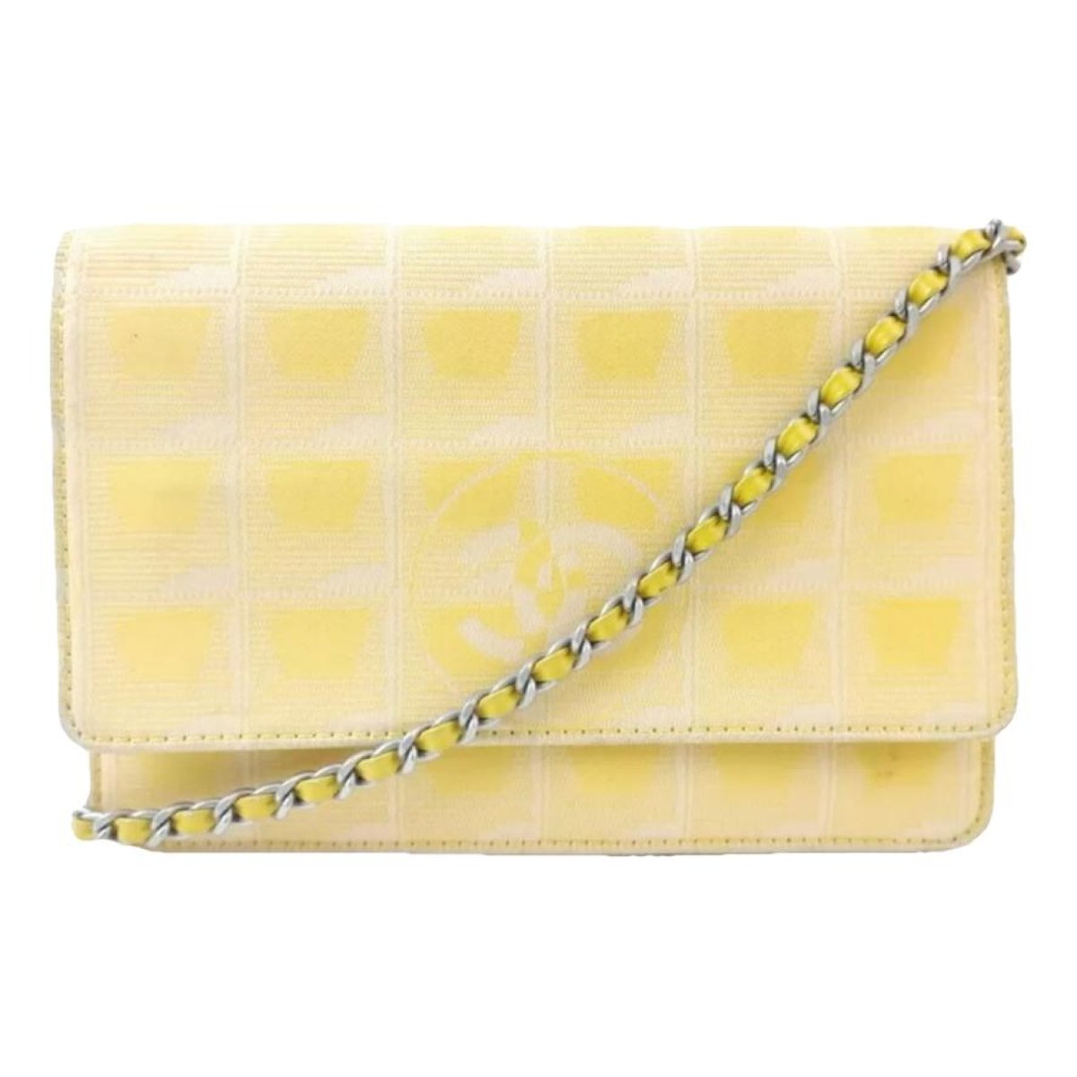 Wallet On Chain cloth crossbody bag