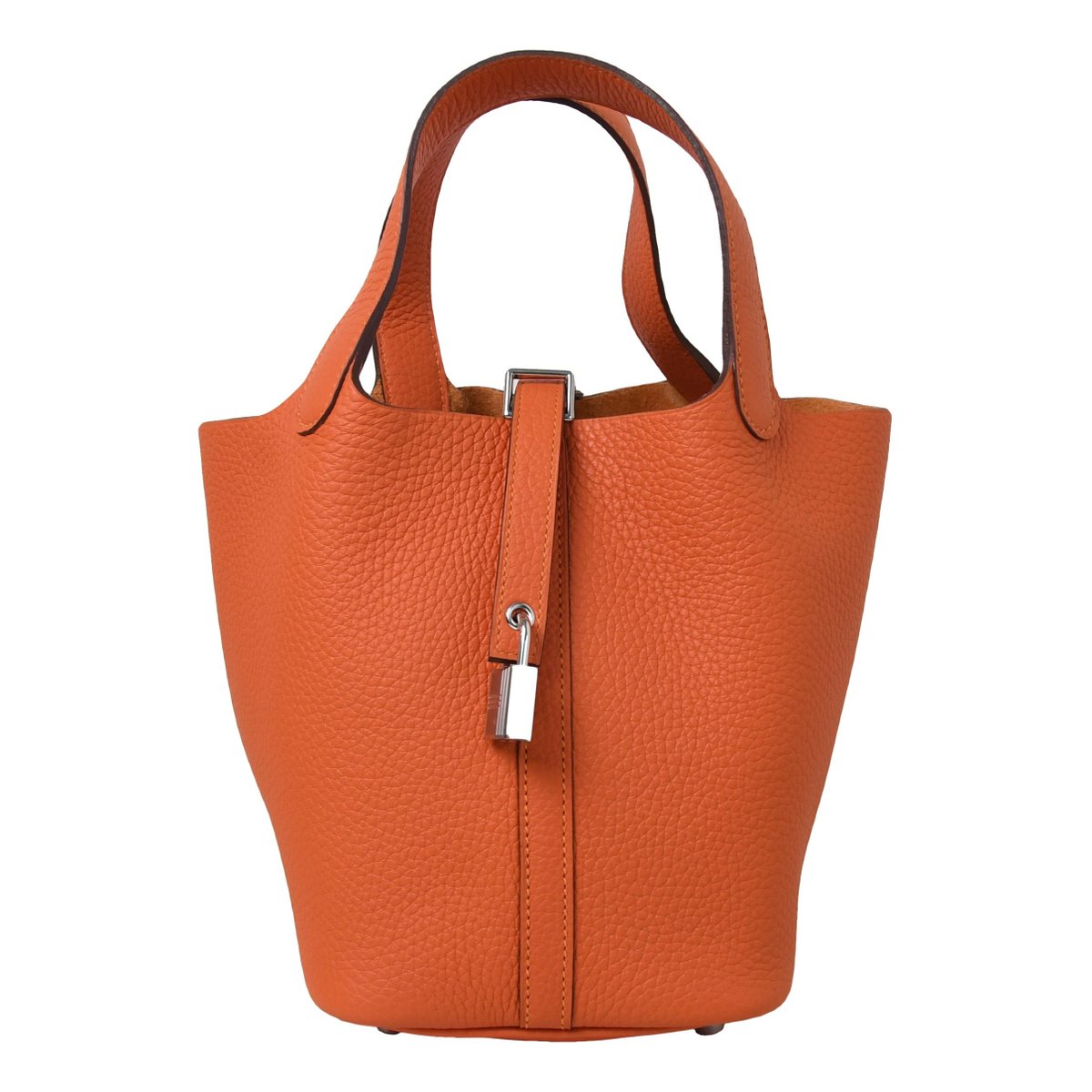 Picotin leather handbag
